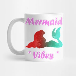 Mermaid Vibes Inspired Silhouette Mug